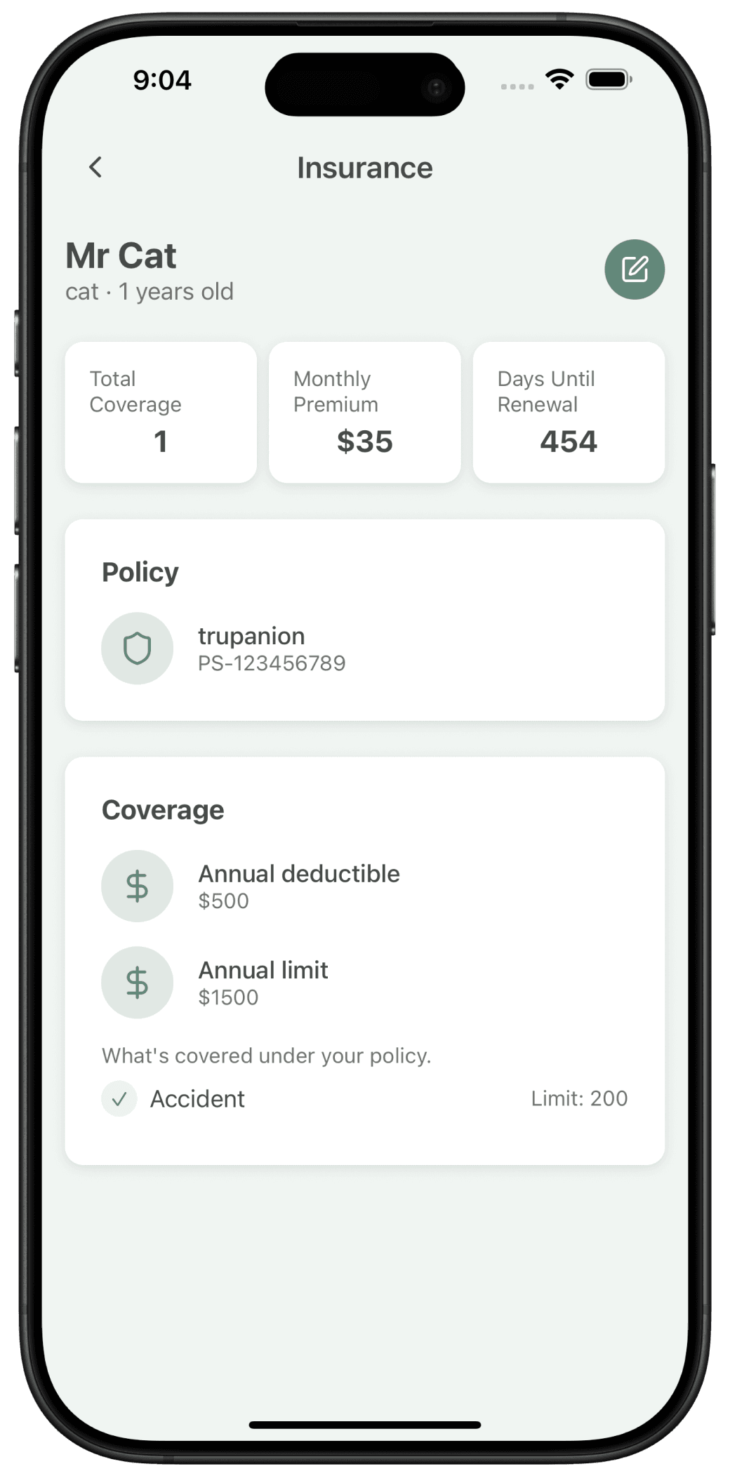 Pawver Insurance Info